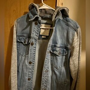 Hollister Jean Jacket Hoodie